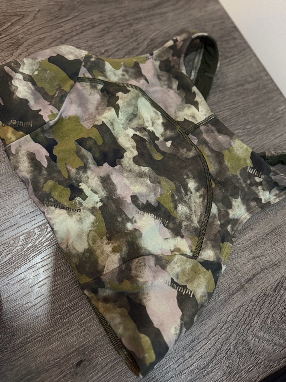 8. Lululemon | Camo Sports Bra | 10